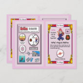 Hetha - Carte de commerce Helium (Devant / Derrière)