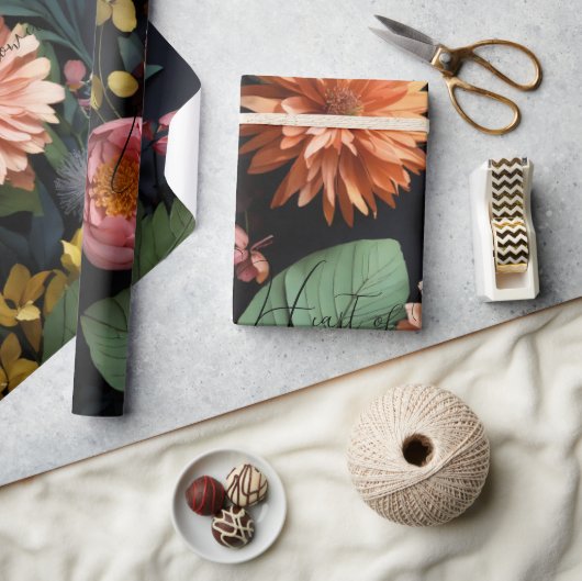 #HetHartvanWildeBloemenInpakpapier Cadeaupapier (Crafts)
