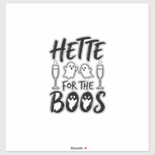 Hette Voor De Boos Halloween Geest Feest T-shirt D Sticker