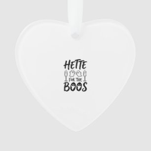 Hette Voor De Boos Halloween Ghost Feest T-shirt D Ornament
