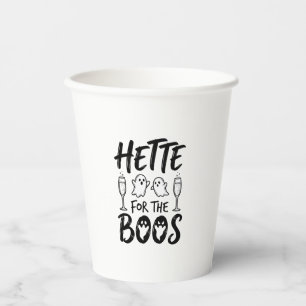 Hette Voor De Boos Halloween Ghost Feest T-shirt D Papieren Bekers