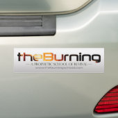 hetVerbranden Bumpersticker (Op auto)