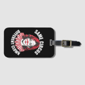 Hetzelfde Circus Verschillende Clown Anti Kamala 2 Bagagelabel (Voorkant (horizontaal))