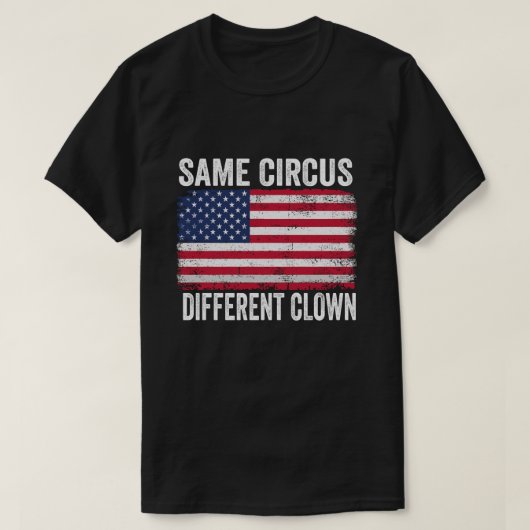 Hetzelfde circus Verschillende clown Grappig Kamal T-shirt (Design voorkant)