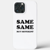 HETZELFDE MAAR VERSCHILLEND Case-Mate iPhone CASE (Achterkant)