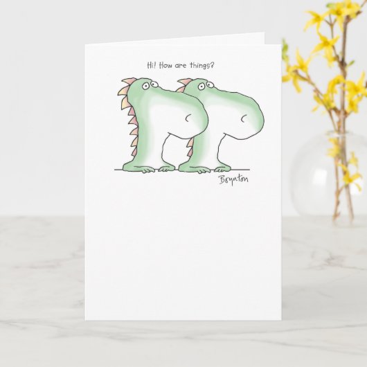 HETZELFDE OUDE OUD KAART (Gele Bloem)