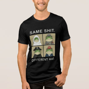 Hetzelfde Spul Andere Hoed Grappige Politieke Kikk Tri-Blend Shirt