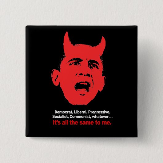 HETZELFDE VOOR MIJ Bumpersticker Vierkante Button 5,1 Cm (Voorkant)