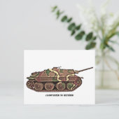 Hetzer Briefkaart (Staand voorkant)