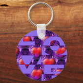 HEUGEN | lila Sleutelhanger (Voorkant)