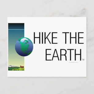 Heuk op de aarde briefkaart