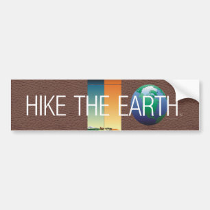 Heuk op de aarde bumpersticker