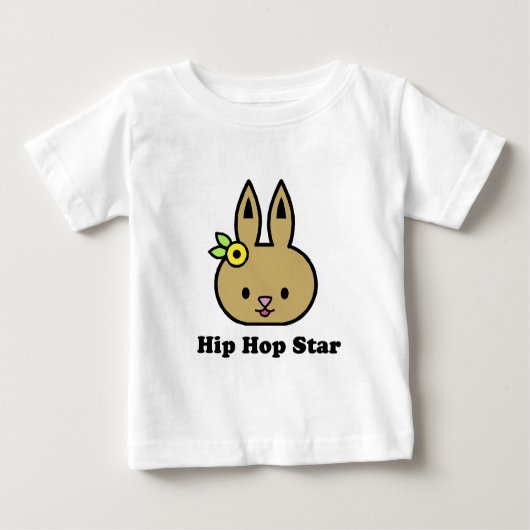 Heup baby t-shirt (Voorkant)