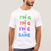 Heup naar de T-shirt van de GAME (Voorkant)