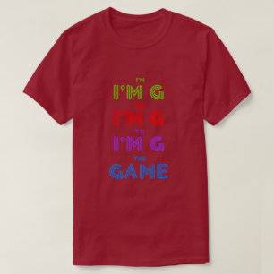 Heup naar de T-shirt van de GAME