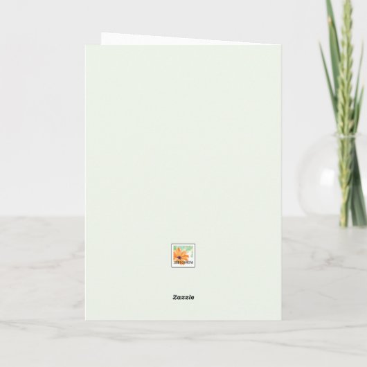 Heup VERVANGING - Heup operatie - Krijg snel goed Bedankkaart (Achterkant)