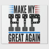 Heupchirurgie Cadeaupapier (Vlak)