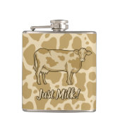 Heupfles met koe (Voorkant)