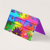 heupgroovy 70 kleuren visitekaartjes (Voorkant)