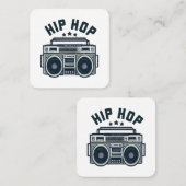 Heuphop Vierkante Visitekaartje (Voorkant / Achterkant)