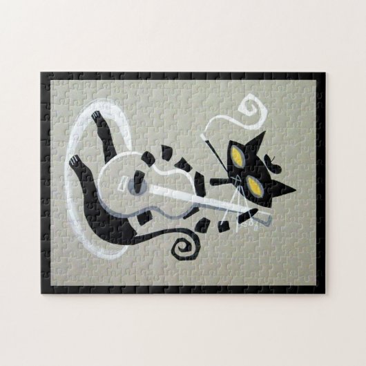 heupkat legpuzzel (Horizontaal)