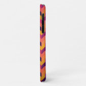 Heupkleurig geometrisch patroon Gepersonaliseerd m Case-Mate iPhone Case (Achterkant/links)