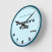 Heure 5, 6, 7 et 8 de la nouveauté Horloge ronde (Angle)