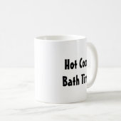Heure chaude de bain de cacao! Café Mug (Devant droit)