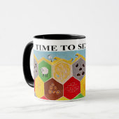 Heure d'arranger ! la tasse est juste la chose au (Devant gauche)