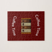 Heure de café du puzzle photo 8X10 (Horizontal)