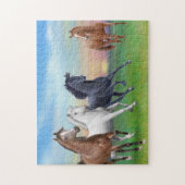 Heure de dîner sur le puzzle de ranch (Vertical)