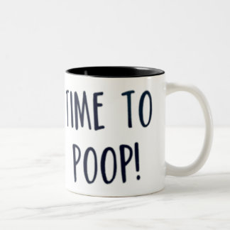 Heure de faire tomber le message caché Mug