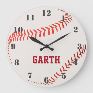 Heure De Grande Horloge Du Baseball