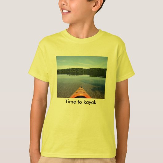 Heure de kayak - T-shirt d'enfants (Devant)