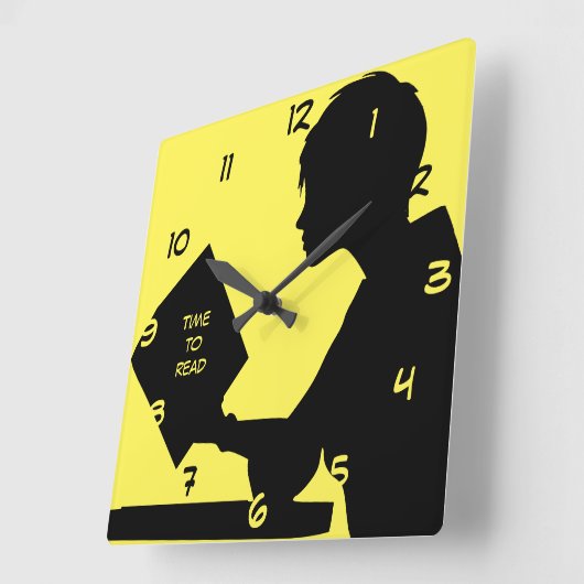 Heure De Lecture Horloge (Angle)
