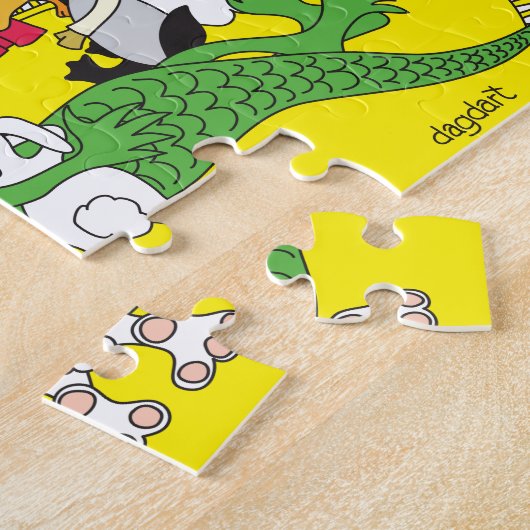 Heure de l'histoire de l'animal Puzzle (Côté)