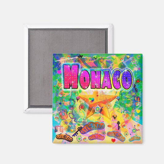 Heure de Monaco Magnet (Recto/Verso)