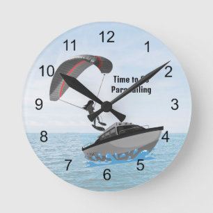 Heure de Parachute Horloge Parachute