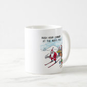 Heure de pointe du Pôle Nord Tasse à gauche (Devant droit)