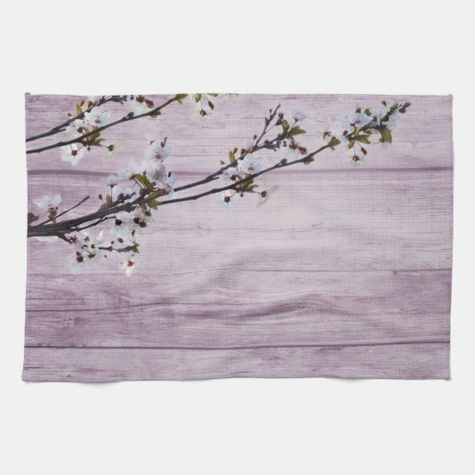 Heure de printemps de la serviette de thé (Horizontal)