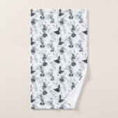 Heure de sorcellerie - Ombres, fumée et épellerie (Serviette à main)