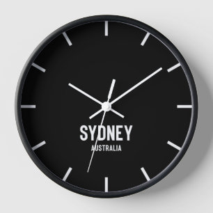 Heure de Sydney Heure Salle de presse Horloge mura