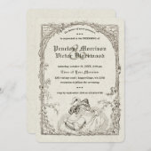 Heure de Yore Faire-part de mariage (Devant / Derrière)