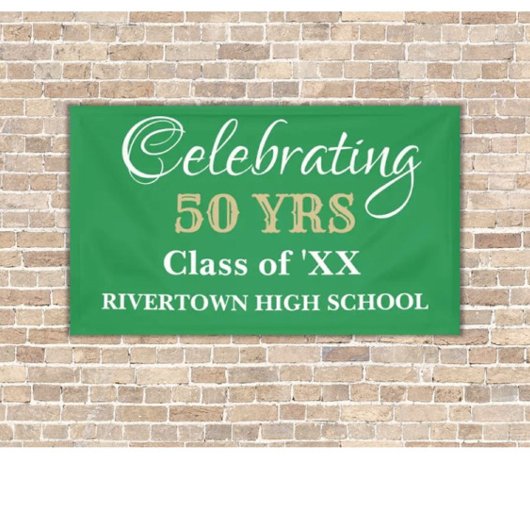 Heure des fêtes ! Bannière Réunion de classe PERSO