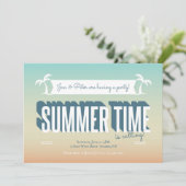 Heure d'été Invitation radiante (Debout devant)