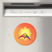 Heure d'été Kite Magnet (In Situ (Lave-vaisselle))