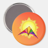 Heure d'été Kite Magnet (Recto/Verso)