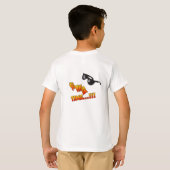 Heure d'été Meerkat T-shirt enfant personnalisable (Dos entier)