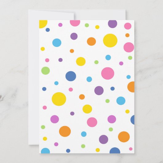 Heure Deux Fêtes Anniversaire Invitation 2e Annive (Dos)