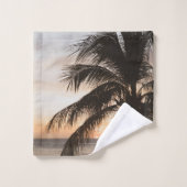 Heure d'or Tranquillité 1 #art #voyage (Gant de toilette)